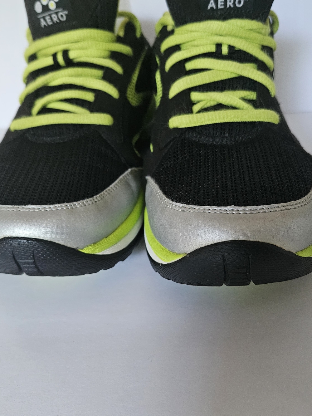 ABEO Aero Ankaa Women's Size 9 Black Lime Green Athletic Running Shoes Vibram - Picture 13 of 15